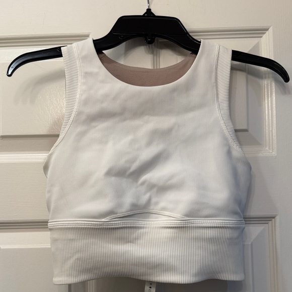 lululemon athletica Tops - Lululemon Ribbed Crop Tank Top/Sports Bra